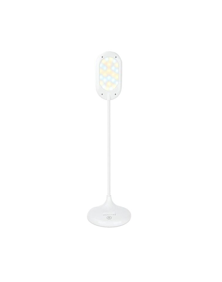 Şarjlı Sarı Ve Beyaz Renk Masa Lambası