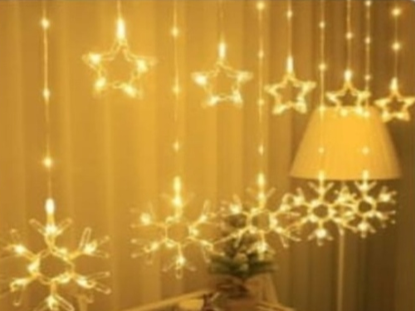 Kar Tanesi Perde Led