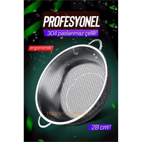 Kevgir 304 Paslanmaz Çelik Mink Design