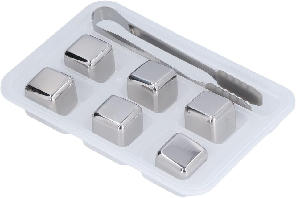 6'lı Çelik Metal Kaplama Soğutma Buz Küpü