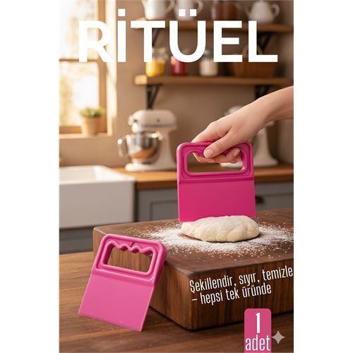 Hamur Kesici Kazıyıcı ve Spatula  - Esnek Yapı ile Unlu Mamul Hazırlığı İçin Pratik Yardımcı