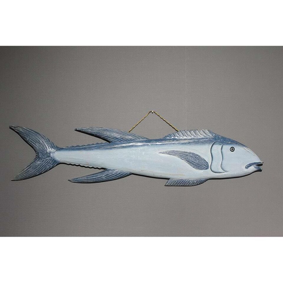 Ahşap Duvara Asmalı Balık Pano