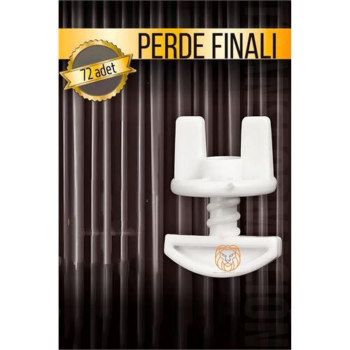 Perde Finali Perde Sonlandırıcı Stop Korniş Finali Sonu 72 Adet