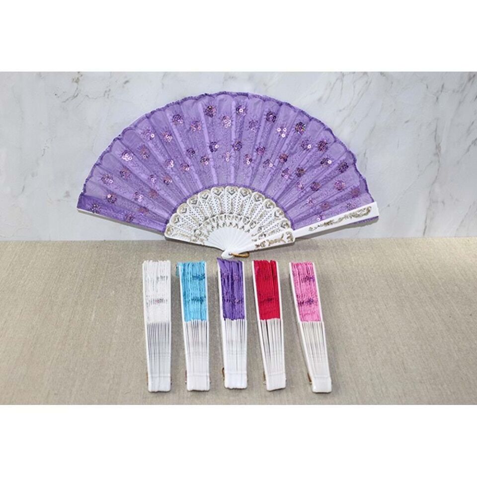 Plastik Pullu Yelpaze