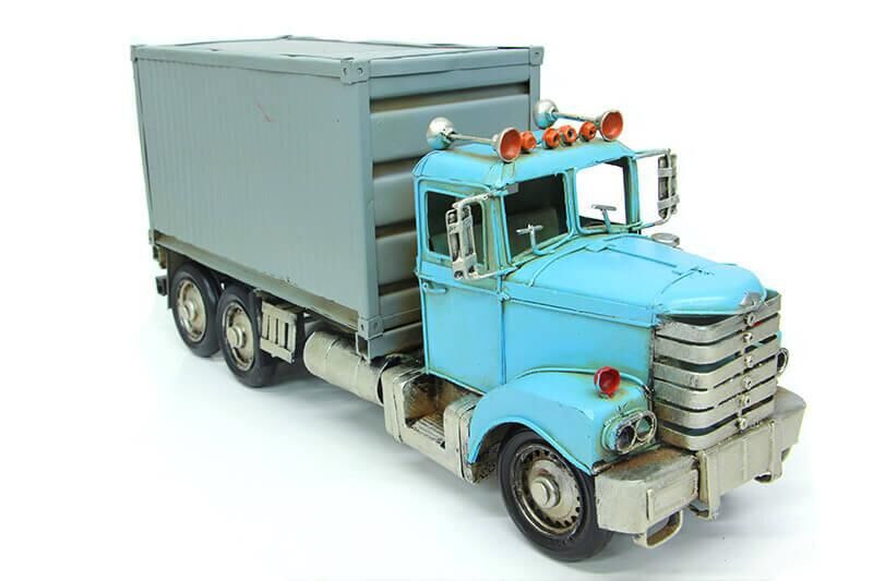 Dekoratif Metal Tır Biblo Dekoratif Hediyelik