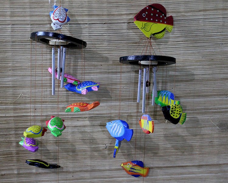 Hayvan Figürlü Rüzgar Çanı