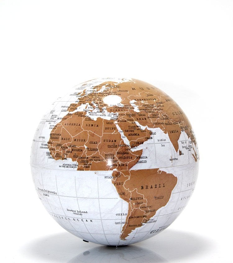 Masa Üstü Dönen Dünya Küre