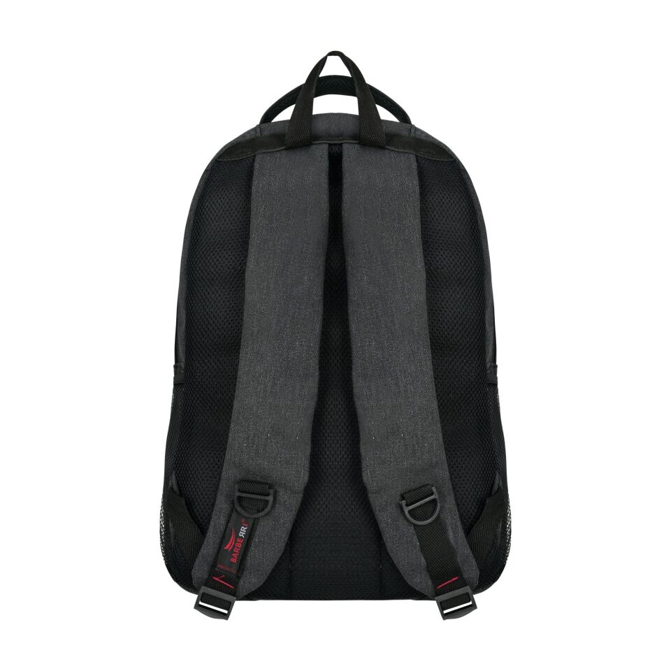 Çok Amaçlı Laptop Dizüstü Bilgisayar Bölmeli Sırt Çantası Siyah