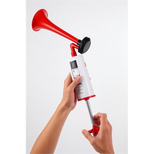 Bitmeyen Tekrar Tekrar Doldurulabilir Gazsız Deprem Kornası