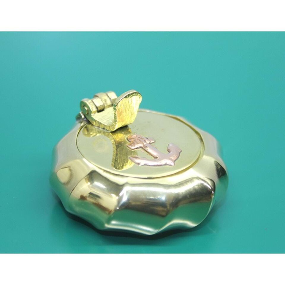 Pirinç Çapalı Kapaklı Küllük