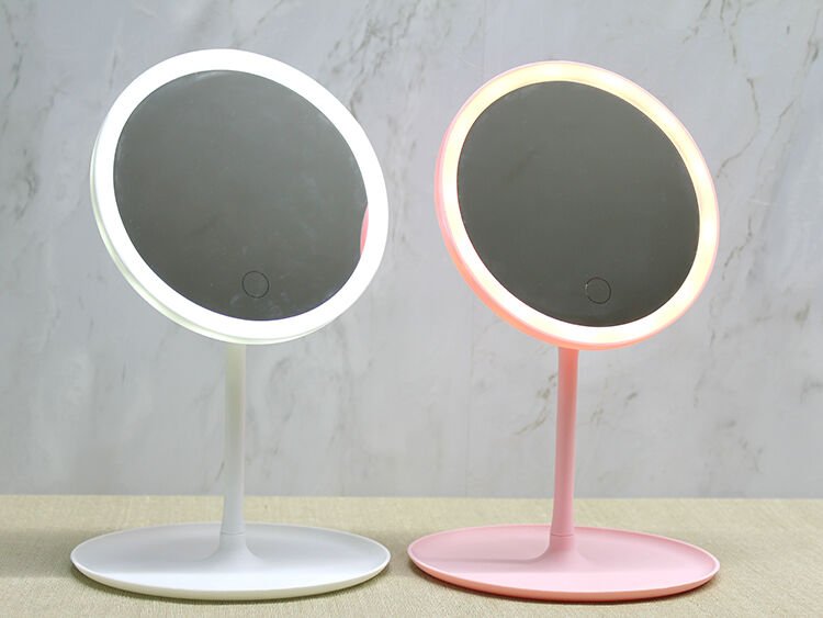 Yuvarlak Ledli Makyaj Aynası