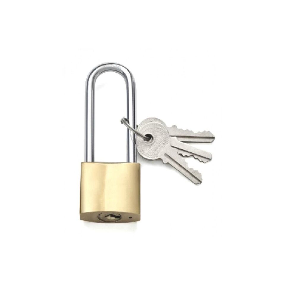 Sarı Uzun Asma Kilit 50 mm