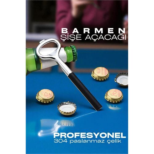 Barmen Şişe Açacağı - Profedsyonel Şişe Açacağı 304 Çelik