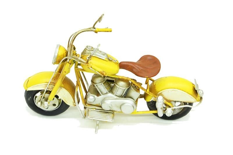 Dekoratif Metal Motosiklet Vintage Dekoratif Ev Ofis Hediyelik