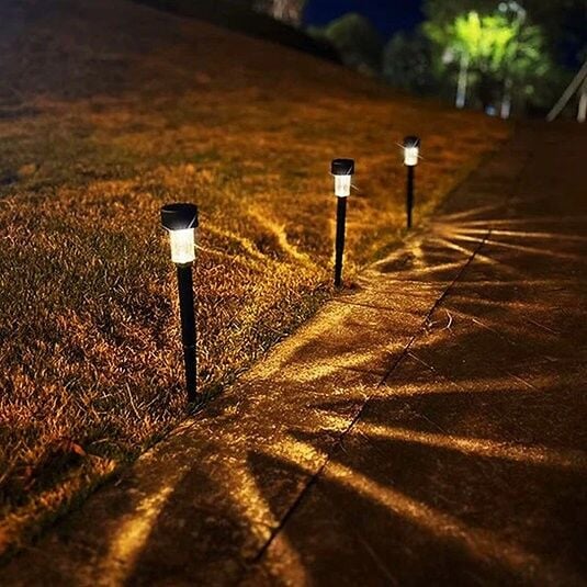 10Lu Kazıklı Solar Bahçe Lambası S-34