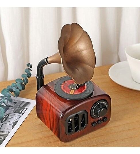 Nostajik Gramofon Müzik Kutusu N-24