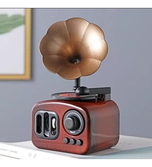 Nostajik Gramofon Müzik Kutusu N-24