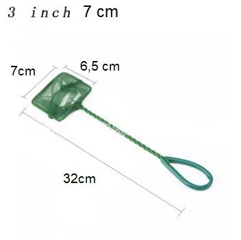 Akvaryum Balık Yakalama Kepçesi 3 inç 7 cm