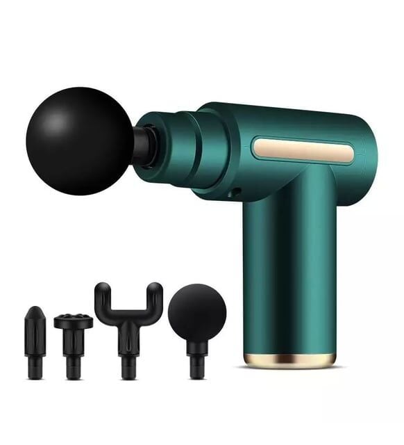 4 Başlıklı 6 Kademeli Titreşimli Şarjlı Mini Masaj Aleti