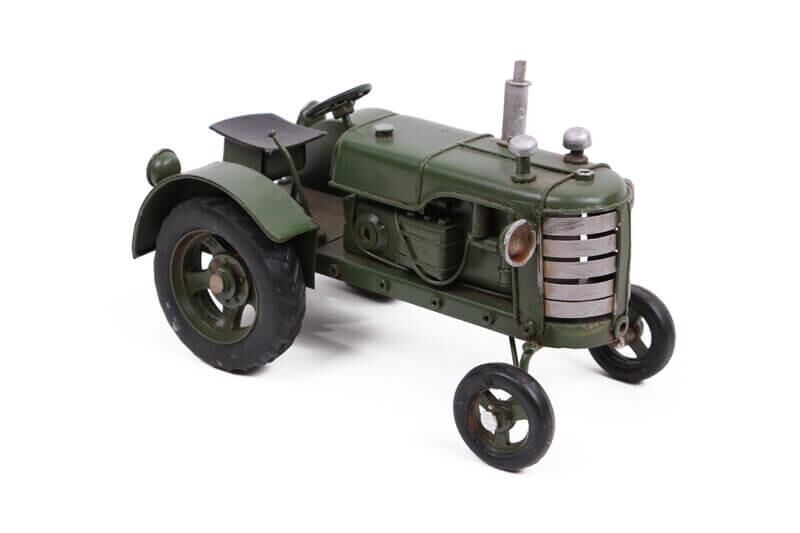 Dekoratif Metal Traktör Vintage Biblo Hediyelik