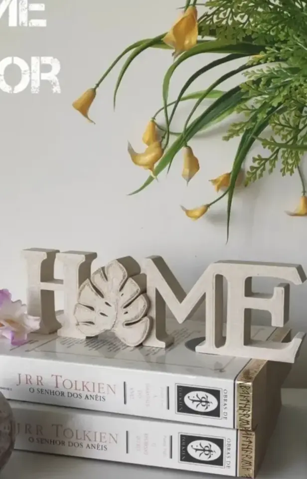 Home Yazısı Masaüstü Dekoratif