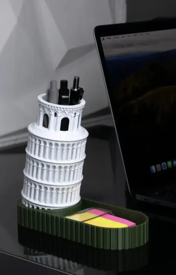 Pisa Kulesi Kalemlik Masaüstü Ofis