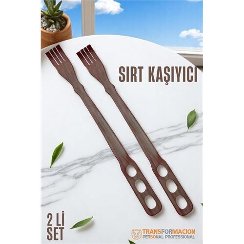 Sırt Kaşıma Aparatı - Plastik Sırt Kaşıyıcı 2 li set