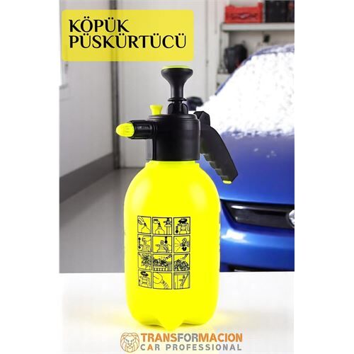 Basınçlı Köpük Püskürtücü - Araç Yıkama Köpüğü Püskürtücü  Oto Yıkama Pompası Köpük Püskürtme Şişesİ