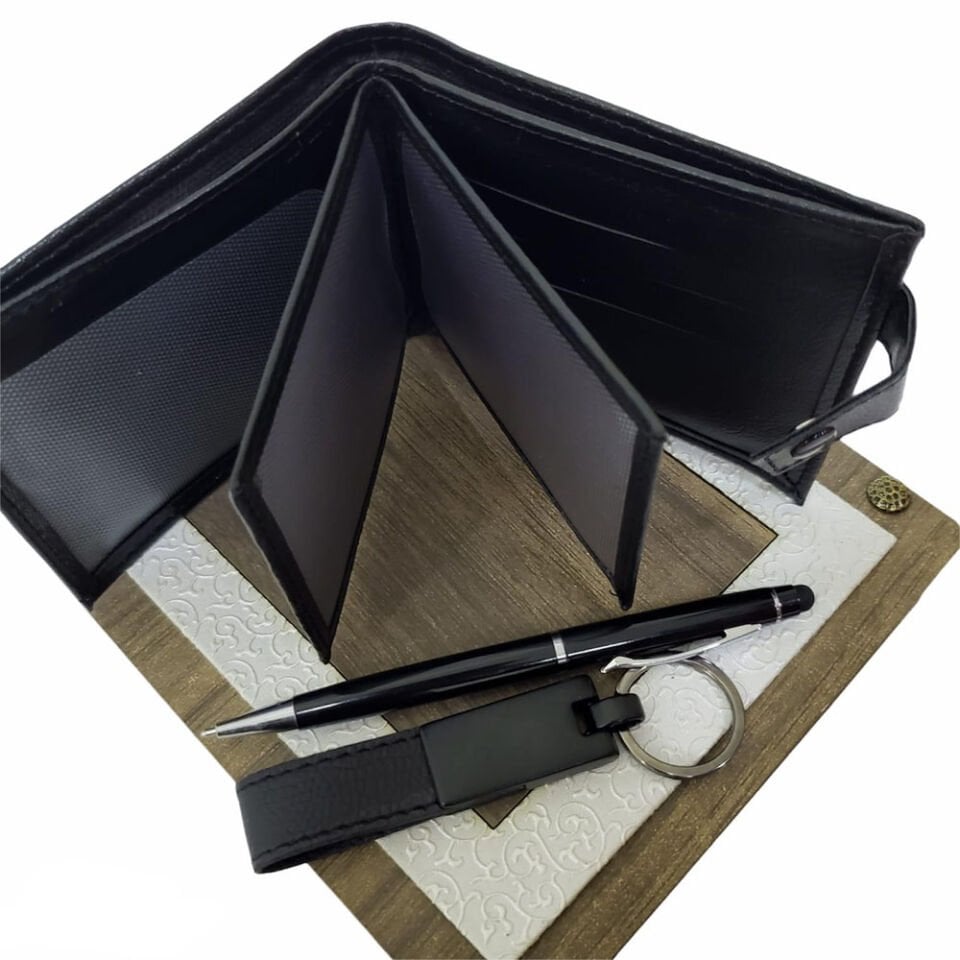 Kalem Cüzdan Anahtar Hediye Seti