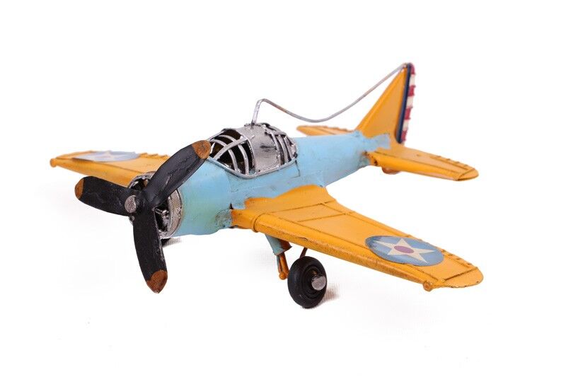 Dekoratif Metal Uçak