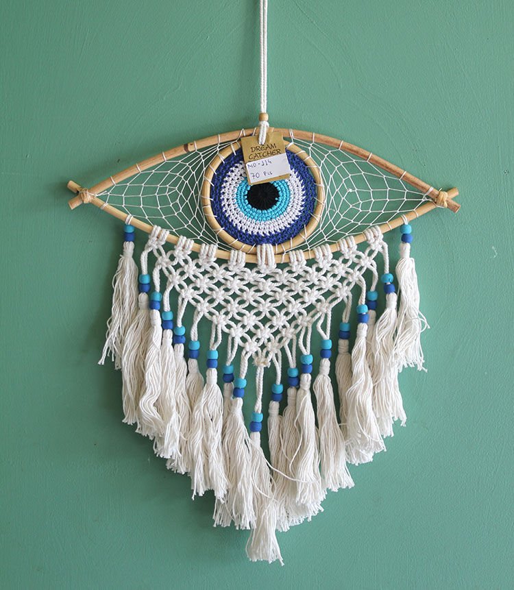 Rüya Kapanı Düş Kapanı Dream Catcher Göz Tasarımı