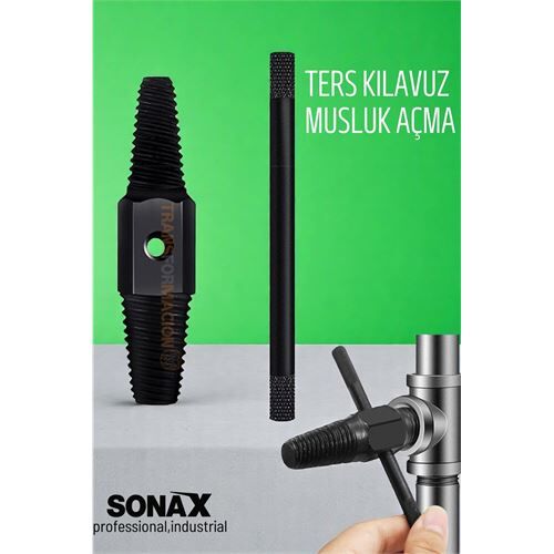 Ters Kılavuz Hasarlı Musluk Boru Vana Kılavuz Seti Musluk Açma