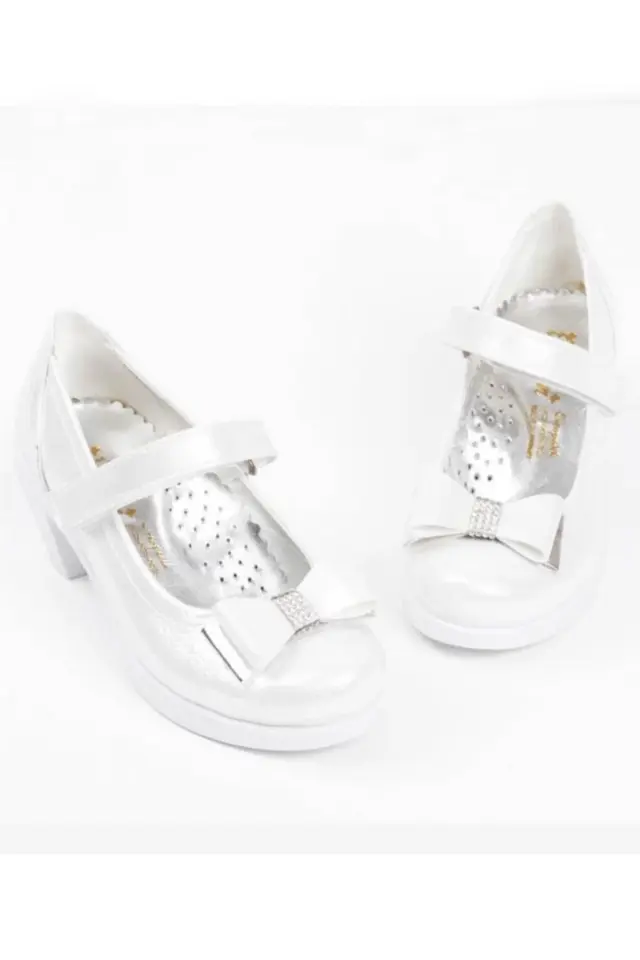 Varkan 3502 Sıvama Deri Patik Anatomik Çocuk Babet