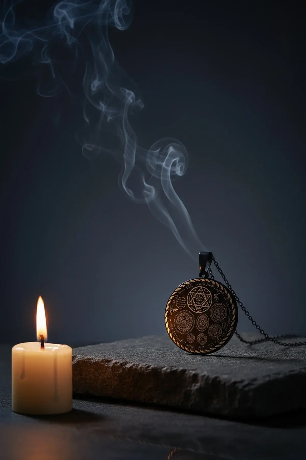 Siyah Renk Titanyum Kaplama Çelik Kolye Paslanmaz Zincir Kararmaz, Paslanmaz Dayanıklı