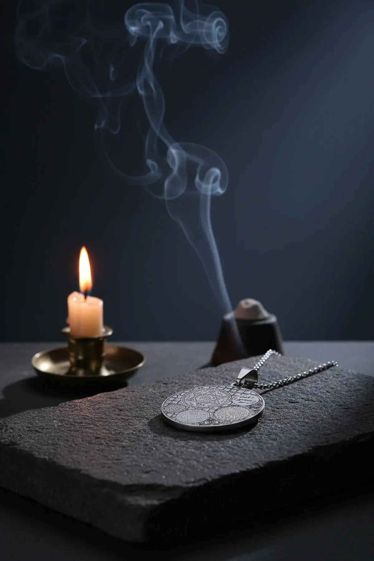 Gümüş Renk Titanyum Kaplama Çelik Kolye Paslanmaz Zincir Kararmaz