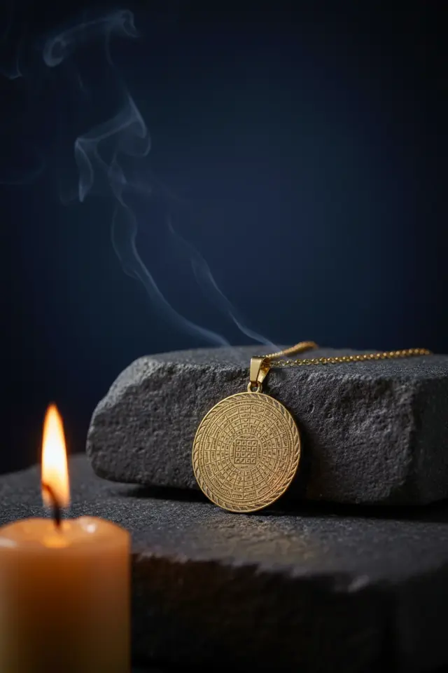 Altın Renk Cennetül Esma Yazılı Çelik Kolye Kararmaz Paslanmaz Zincirli Unisex Kolye