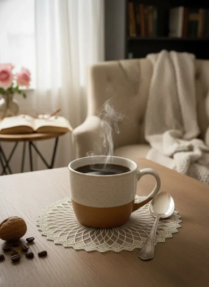 6 Adet Sunumluk Peçete, Kokteyl Peçete, Kahve Yanı Sunum Peçetesi, Sunumluk, Bardak Altlığı 16 Cm