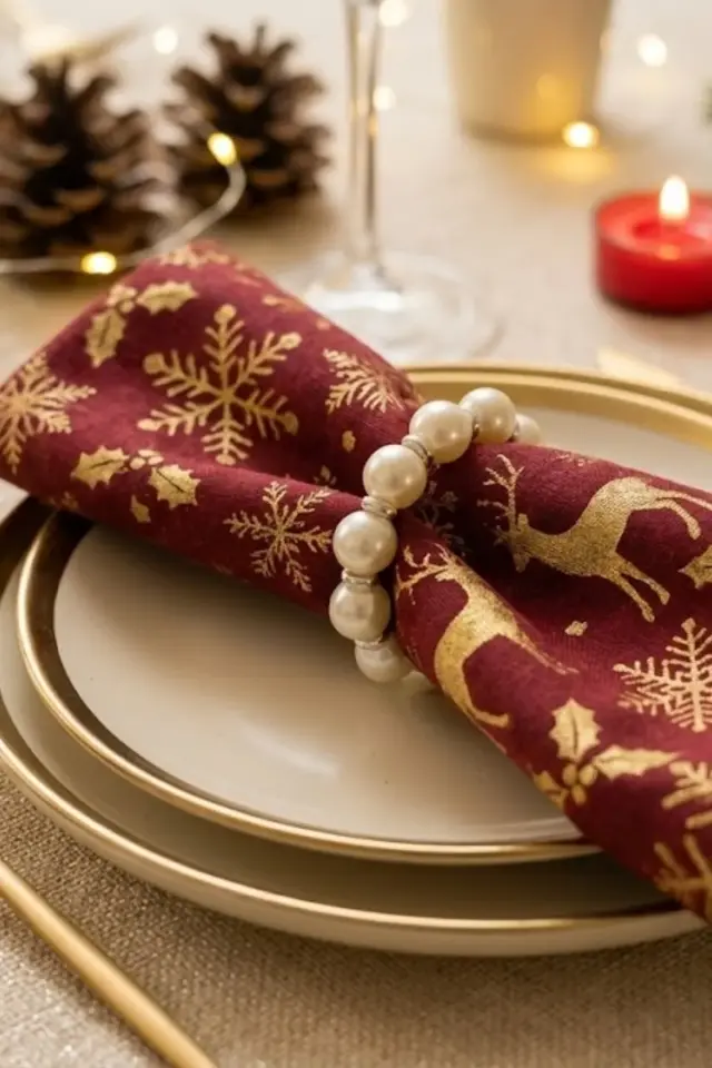 6 Adet Peçete Yüzüğü, Peçete Halkası