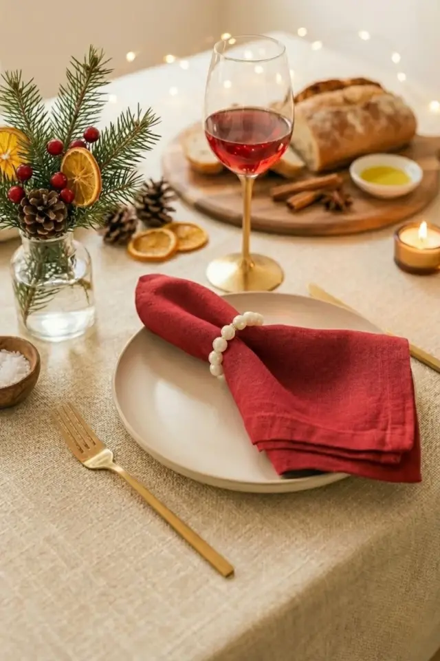 6 Adet Peçete Yüzüğü, Peçete Halkası