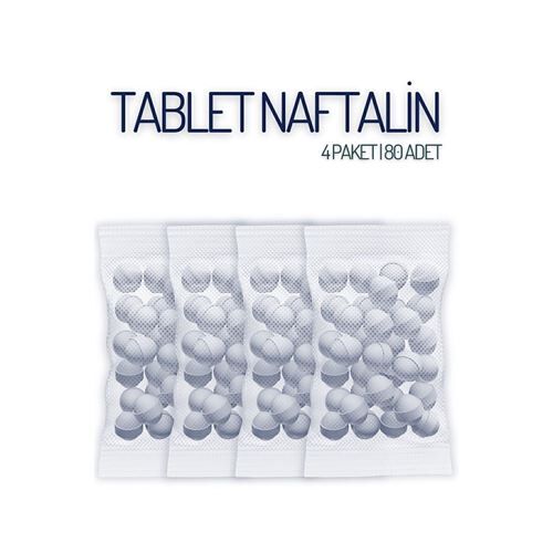 Tablet Naftalin Güve Topu Naftalin 80 Adet 718