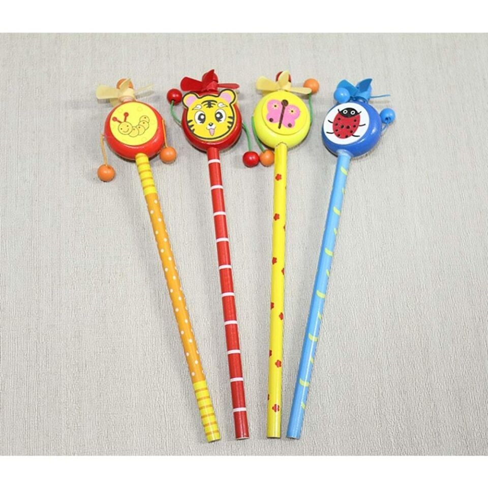 Ahşap Figürü Kurşun Kalem