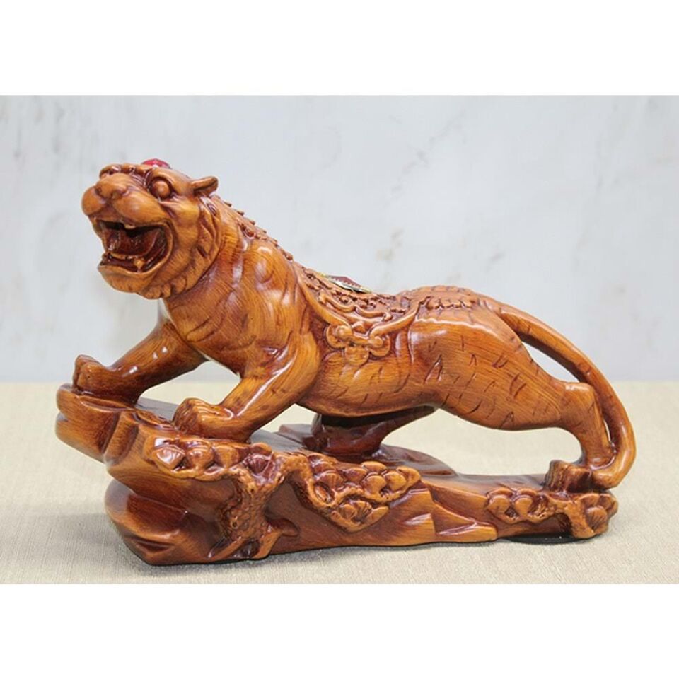 Polyester Kaplan Figürü Biblo