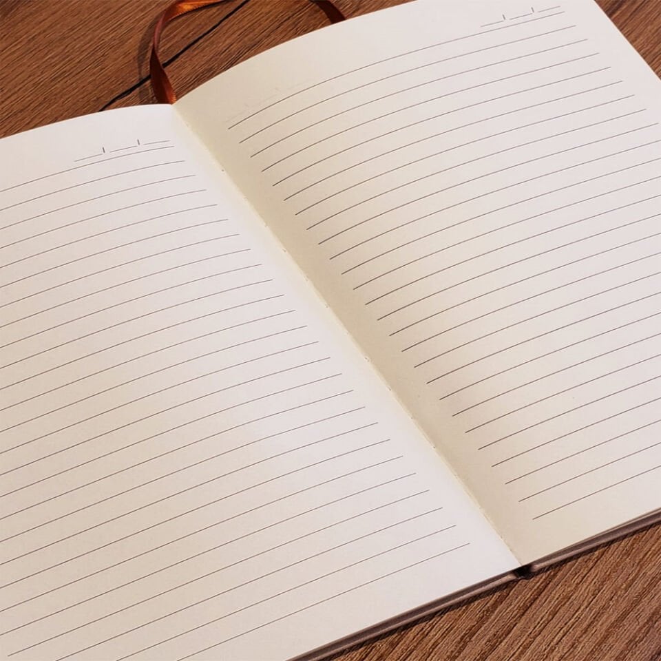 Deri Defter Ve Kalem Set