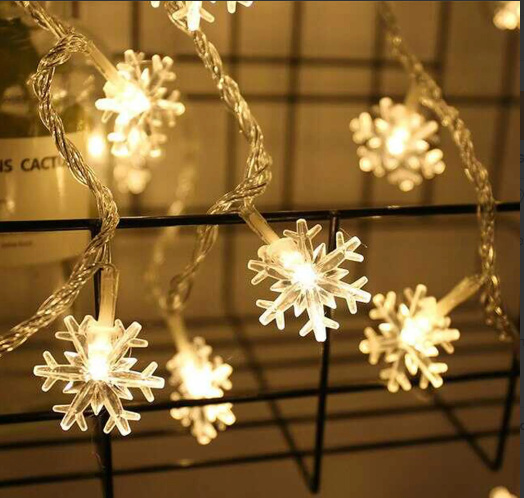 Kar Tanesi 5m 28 Led Gün Işığı Kar Tanesi:4cm