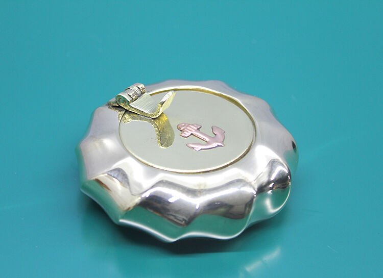 Pirinç Çapalı Kapaklı Küllük