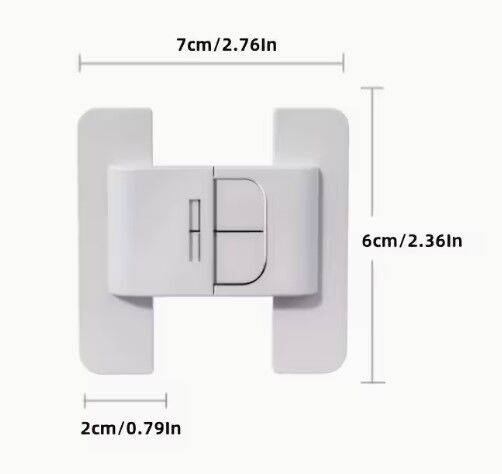 4 Adet Buzdolabı, Çekmece ve Dolap Kapağı Çocuk Kilidi