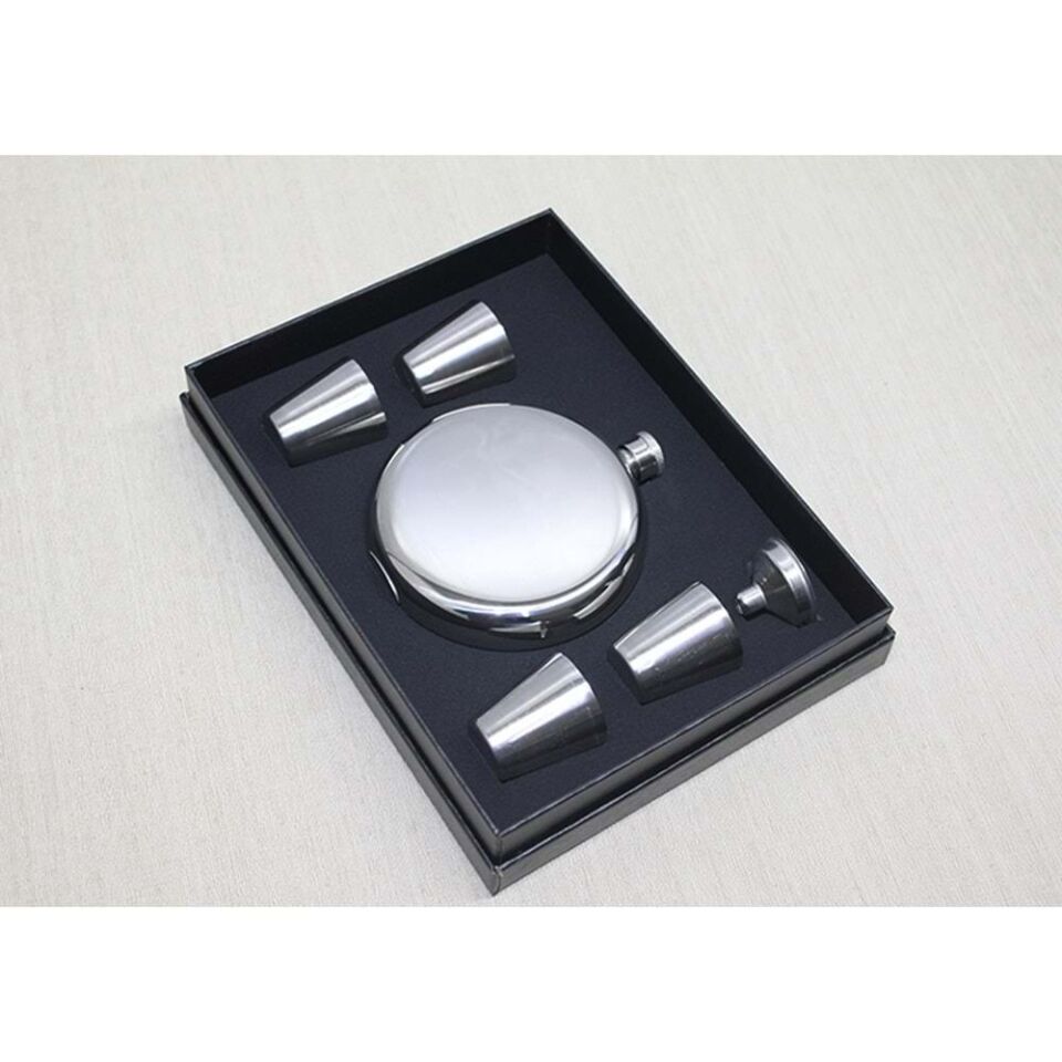 4 Shot Bardaklı Matara Seti