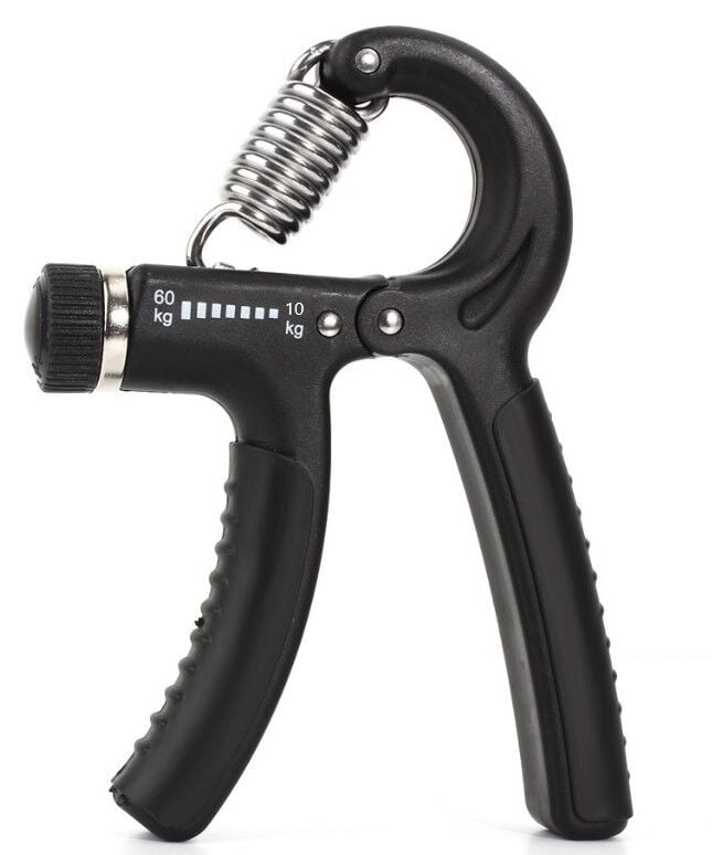 Sertlik Ayarlı El Yayı Ayarlanabilir Bilek Kas Güçlendirme Aleti 10-60 Kg