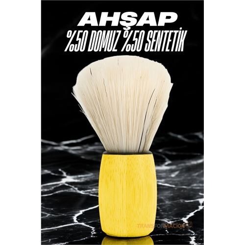 Sakal Fırçası Doğal Kıl Absolute Design